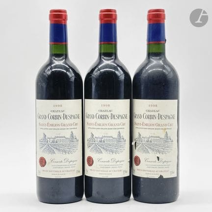 3 B CHÂTEAU GRAND CORBIN-DESPAGNE (2 e.a; 1 c.a. b
