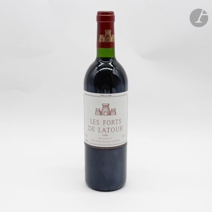 1 B LES FORTS DE LATOUR (B.G.), Pauillac, 1986