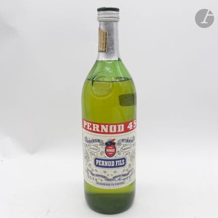 1 B 佩诺茴香利口酒 45 100 cl 45%（3 厘米；西班牙税票有破损），佩诺，NM