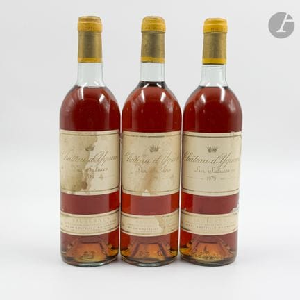3 B CHÂTEAU D'YQUEM (1 B.G; 2 T.L.B; e.t.h; c.s. b
