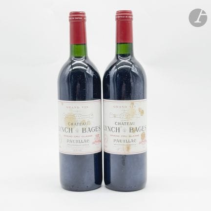 2 B CHÂTEAU LYNCH BAGES (1 B.G; 1 B.G.-; e.t.h. do
