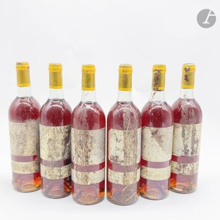 6 B CHÂTEAU D'YQUEM (4 T.L.B.+; 1 T.L.B; e.t.a. av