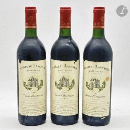 3 B CHÂTEAU LANESSAN (2 B.G; e.a.), Haut-Médoc, 19