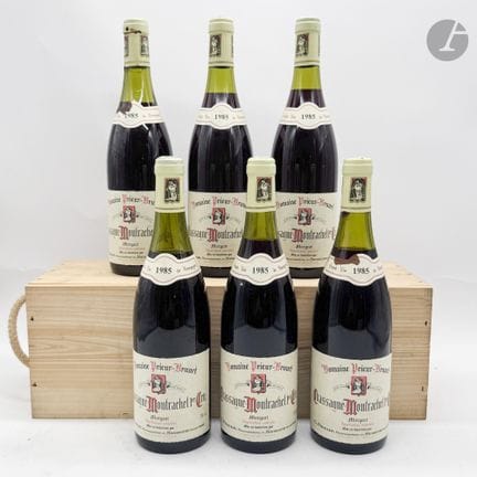 6 B CHASSAGNE-MONTRACHET MORGEOT Rouge (1er Cru) (