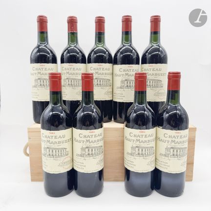 9 B CHÂTEAU HAUT-MARBUZET (T.L.B.+ à H.E.+; 1 c.s.