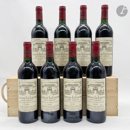 8 B CHÂTEAU LA LAGUNE (3 B.G; 1 T.L.B.+; e.t.h. lé