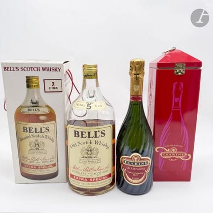 1 瓶 5 年陈酿苏格兰威士忌 200 cl 40%（原装礼盒）（低款），Bell's，NM
1 瓶