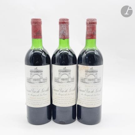 3 B CHÂTEAU LEOVILLE LAS CASES (H.E.+; 2 e.t.h. lé