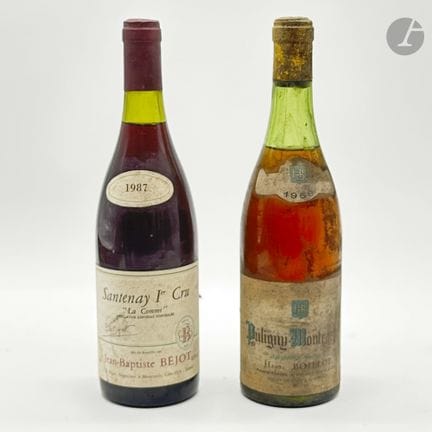 1 B PULIGNY-MONTRACHET (4,5 cm ; e.t.h. ; clm.s; c