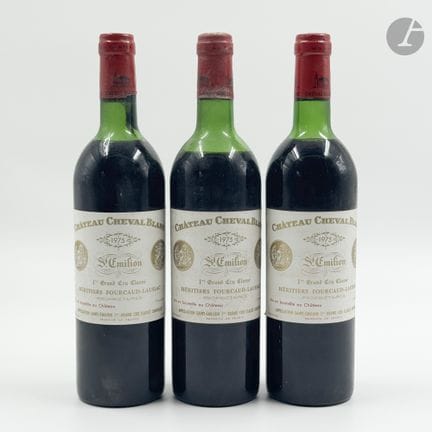 3 B CHÂTEAU CHEVAL BLANC (2 T.L.B. à H.E.+; 1 H.E.