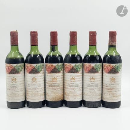 6 B CHÂTEAU MOUTON ROTHSCHILD (1 H.E.+; 4 H.E. et 