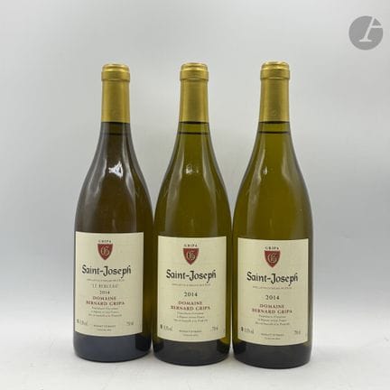3 B SAINT-JOSEPH Blanc, Domaine Bernard Gripa, 201
