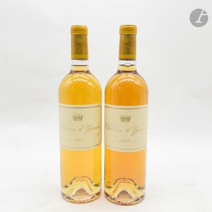 2 B CHÂTEAU D'YQUEM (Caisse Bois d'origine de 3 re