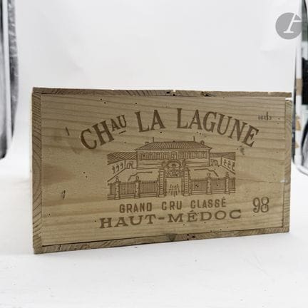 12 B CHÂTEAU LA LAGUNE (Caisse Bois d'origine), GC