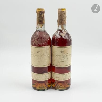 2 B CHÂTEAU D'YQUEM (B.G.-; e.a. avec papier de de