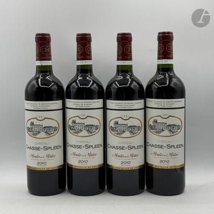 4 B CHÂTEAU CHASSE-SPLEEN, Moulis, 2010