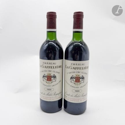 2 B CHÂTEAU LA GAFFELIERE (1 T.L.B.; 1 T.L.B.-; e.
