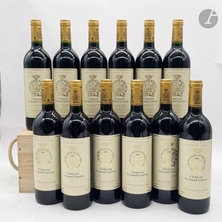 12 B CHÂTEAU GRUAUD LAROSE (Carton d'origine), GCC