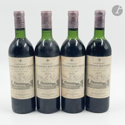 4 B CHÂTEAU LA MISSION HAUT-BRION (1 T.L.B.+; 3 T.