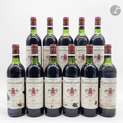 11 B CHÂTEAU LA GAFFELIERE (2 T.L.B.+; 6 T.L.B et 