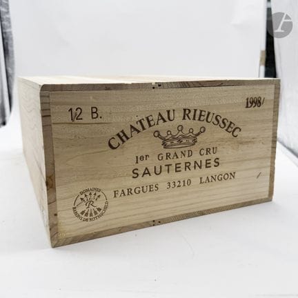 12 B CHÂTEAU RIEUSSEC (Caisse Bois d'origine), CC1