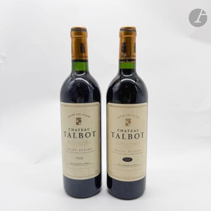 1 B CHÂTEAU TALBOT , GCC4 Saint-Julien, 1990
1 B C