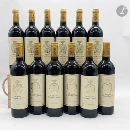 12 B CHÂTEAU GRUAUD LAROSE (Carton d'origine), GCC