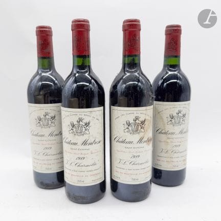 4 B CHÂTEAU MONTROSE (1 B.G; e.t.h; 1 c.l.a. bas d