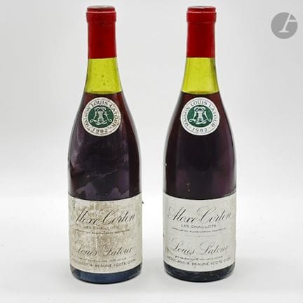 2 B ALOXE-CORTON LES CHAILLOTS (1er Cru) (3,5 cm; 