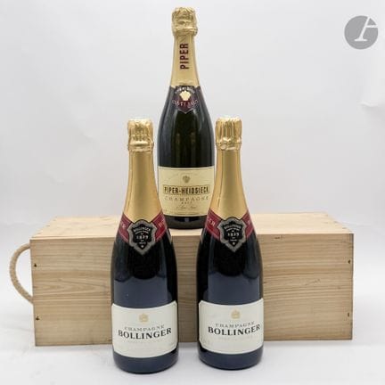 2 B CHAMPAGNE BRUT SPECIAL CUVEE (étui d'origine d