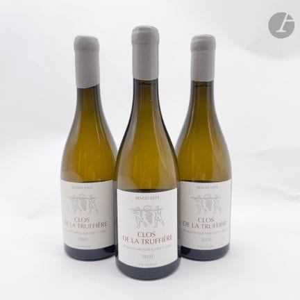 3 B PULIGNY-MONTRACHET CLOS DE LA TRUFFIERE (1er C