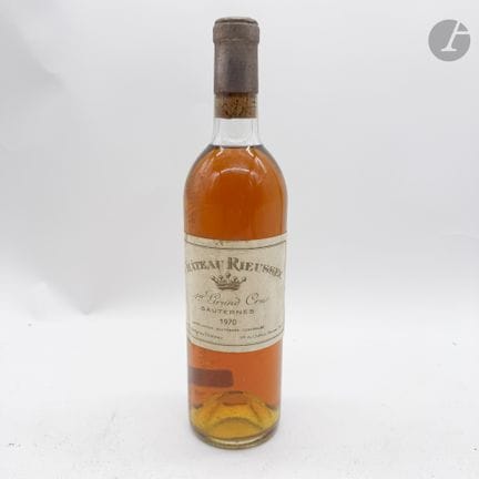 1 B CHÂTEAU RIEUSSEC (T.L.B; e.t.h; bouchon engagé