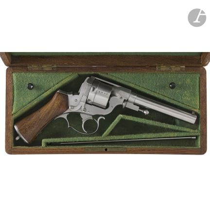 Revolver Perrin, a sei colpi, calibro 11 mm Perrin