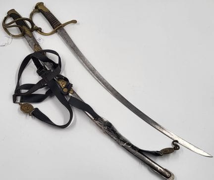 Children’s saber, officer’s model, chasseur style.