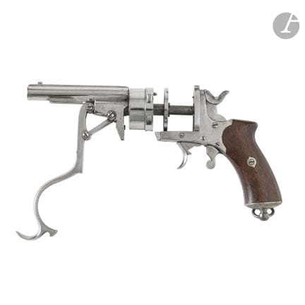 Revolver Galand, a sei colpi, calibro 9 mm, doppia