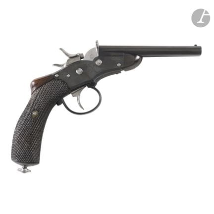 Pistola Nagant Rolling Block modello 1877 della ge