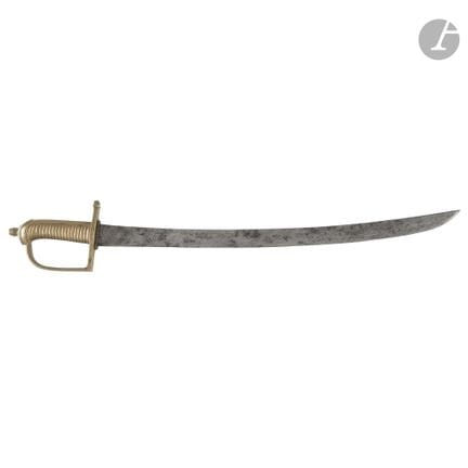 Sabre briquet modèle 1767 de fabrication révolutio