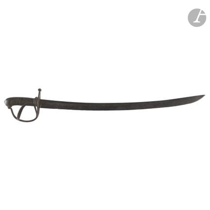 Sabre d’officier d’infanterie.
Poignée entièrement