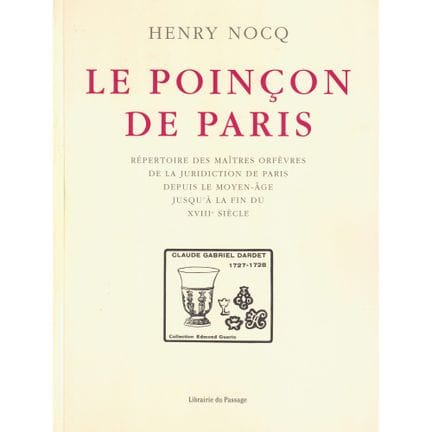 NOCQ, Henry.
«Le Poinçon de Paris», tomos 1 a 5.
L