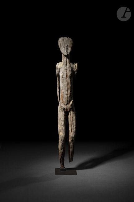 Statue, Sakalava, Madagaskar
Höhe: 103 cm
Holz.
Di