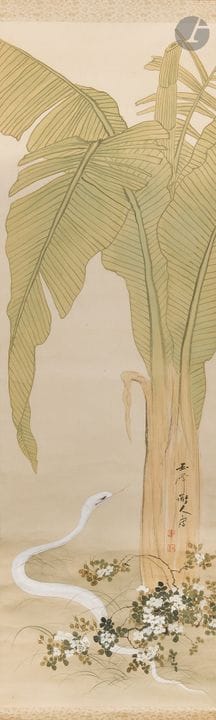 Hasegawa Gyokuho - 長谷川玉峰 (1822–1879), painting mou