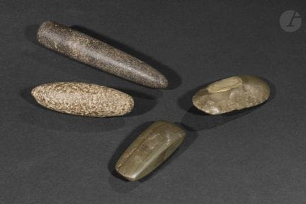 Four stone tools, Papua New Guinea
Height: 9.5 to 