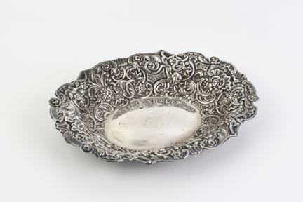 Auction Lot -2 T2804 - Oval English silver (925) b
