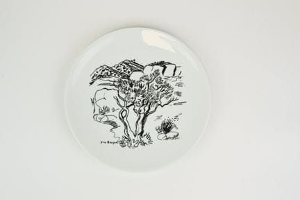 Musée Yves Brayer - Philippe Deshoulières, assiett