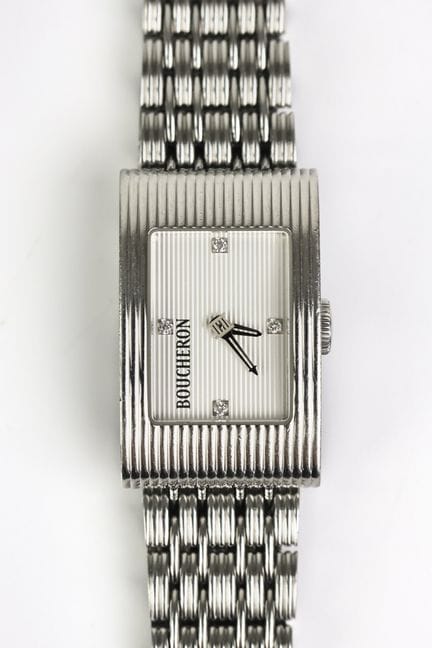 Boucheron, Reflet watch in stainless steel, with a