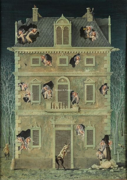 BRANDANI ENRICO  1914-1979  -  La maison hantée  O