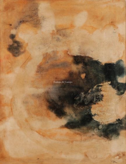 玛拉·波尔（MARA POL）1920-1998  -  创作  蜡画于尤纳利特板上。Cire su