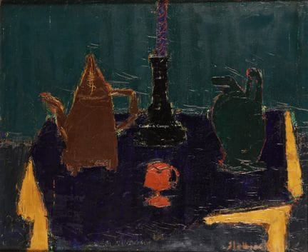 SLABBINCK RIK 1914-1991  -  Naturaleza muerta con 