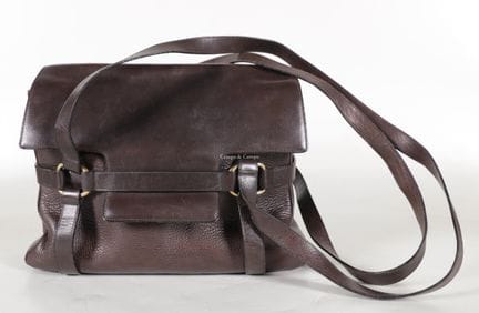 DELVAUX   -  Borsa a tracolla vintage in pelle, De