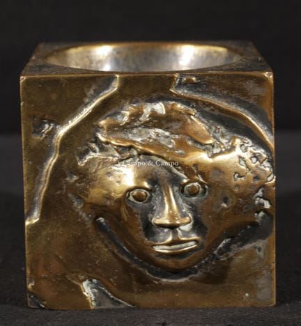 JULIEN RENE 1937  -  Brons. Bronze  Get. Sig.  9 x